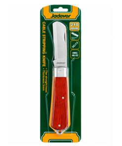 Alternative view of Cuchillo Navaja Pelacables 210mm Electricista Recto Jadever JDCSK3601