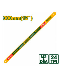 Hoja De Sierra Bimetálica M2+D6A 24 Dientes Por Pulgada Para Metal Y Madera 300mm 12" Jadever JDHB2H24