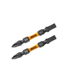 Alternative view of Juego Set Kit de Puntas Dobles de Impacto Para Taladro Atornillador Magneticas PH2 + SL6 Phillips Planas x 65mm Blister x2 Industrial SDBIM72HL665