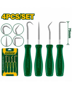 Juego Set Kit Destornilladores Perilleros De Precisión Ganchos Punzon  Multiuso X 4 Piezas Jadever JDSS2604