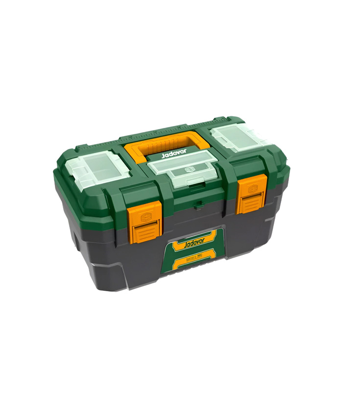 Juego Set Kit Taladro Atornillador Con Percutor A Batería 62Nm Motor Brushless Sin Carbones + Batería + Cargador + Caja de Herramientas 119 piezas Jadever JDDT4B119-4 Amarillo/Verde - Imagen 3