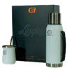 Juego Set Kit Combo Matero Termo Mate Y Bombilla Lusqtoff KMUL-9