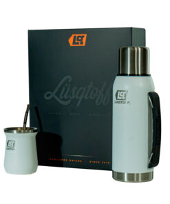 Juego Set Kit Combo Matero Termo Mate Y Bombilla Lusqtoff KMUL-9