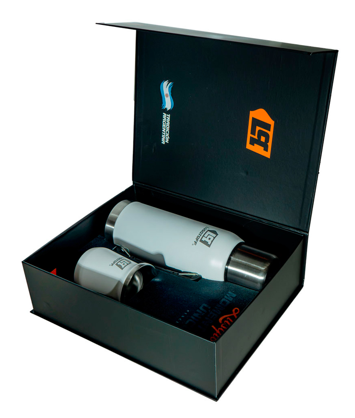 Juego Set Kit Combo Matero Termo Mate Y Bombilla Lusqtoff KMUL-9 - Imagen 3