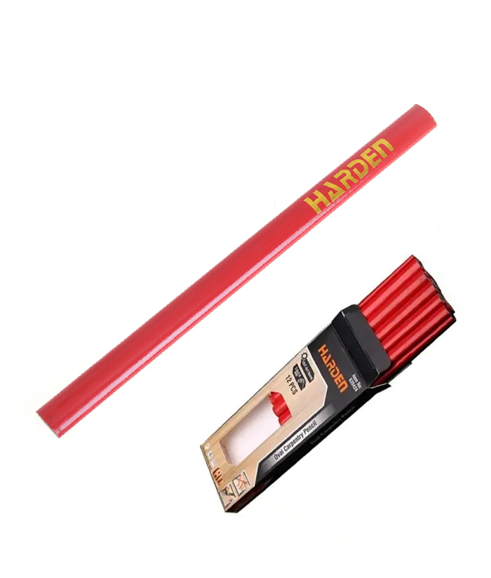 Juego Set Kit Lápiz Lapices Carpintero Albañil Harden x 12 unidades Harden 620424