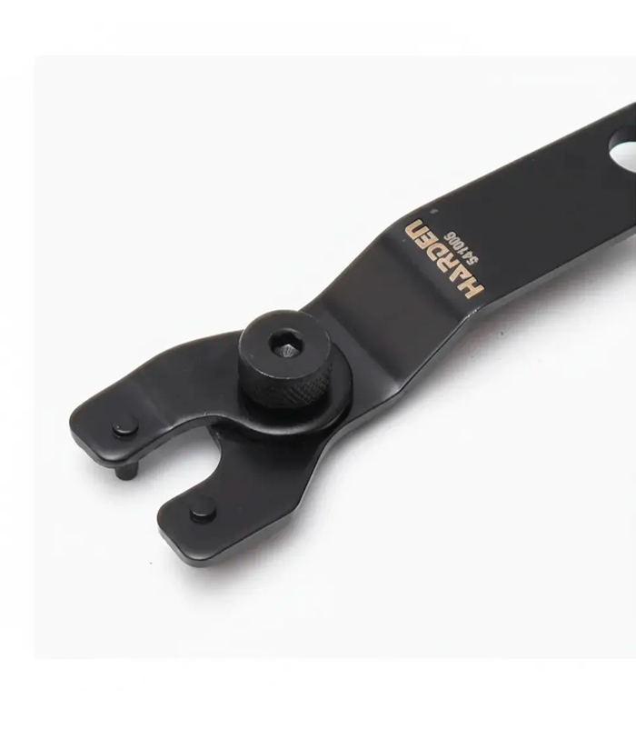 Llave De Ajuste Universal Regulable 15 a 55mm Para Contra Tuerca Amoladora De 4 a 9" Harden 541006 - Imagen 2