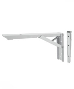 Alternative view of Ménsula Rebatible Plegable 8" 200mm Blanca Blanco Chapa 1,4mm Emtop EMZJ6308