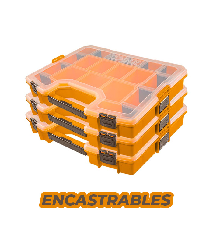 Caja Organizadora Organizador Plástico 17" 430mm Ingco PBX1711 - Imagen 4