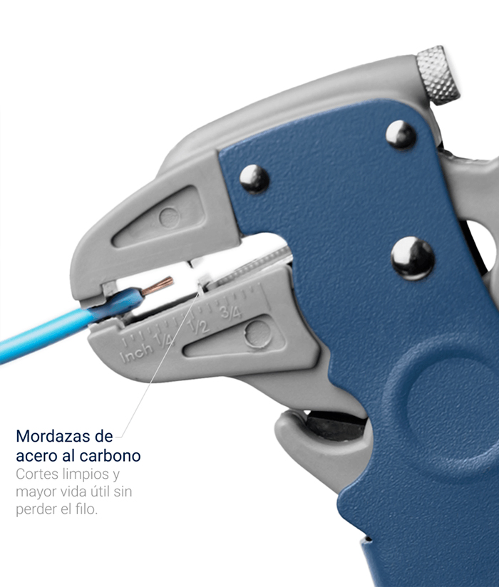 Pelacable Automático 7" 0,25 a 6 mm Bremen 7785 - Imagen 3