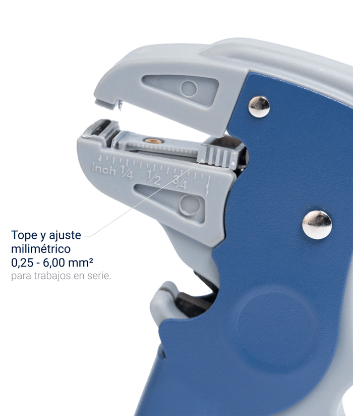 Pelacable Automático 7" 0,25 a 6 mm Bremen 7785 - Imagen 4