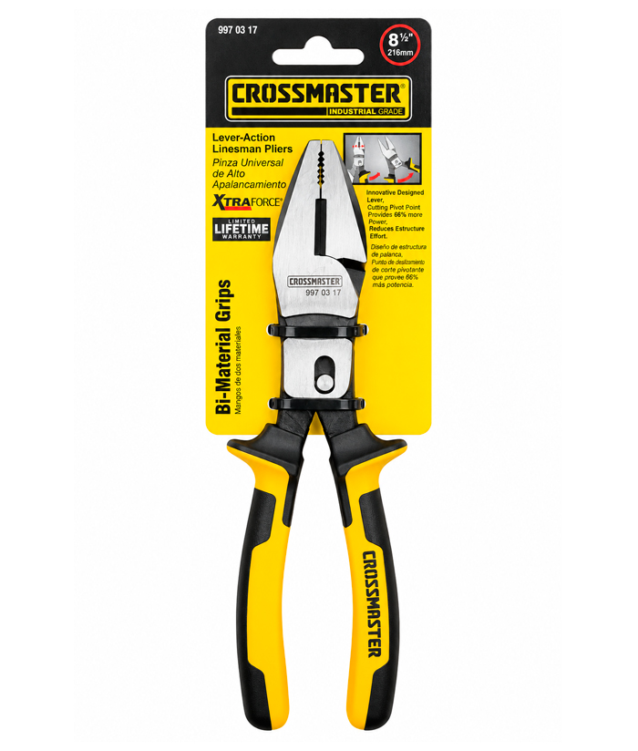Pinza Universal Alto Apalancamiento 8" 216mm Crossmaster 9970317 - Imagen 2