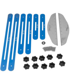 Regla Escuadra Guía Ajustable Aluminio Para Escalera Madera Ruhlmann RU8017