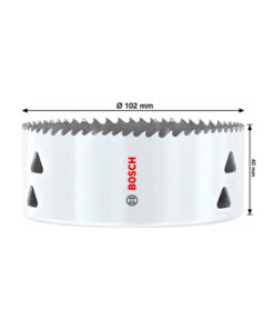 Alternative view of Sierra Copa Bimetálica Multimaterial 102 mm Bosch 2608594602