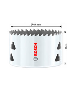 Alternative view of Sierra Copa Bimetálica Multimaterial 67 mm Bosch 2608594590