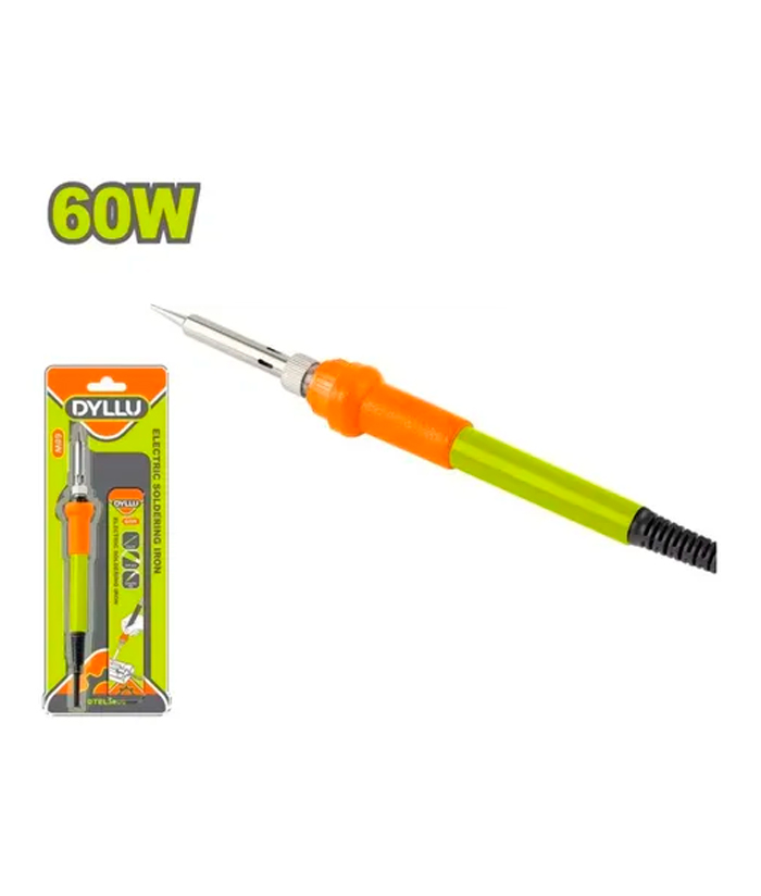 Soldador de Estaño 220V 60W Tipo Lápiz Dyllu DTEL3616-4 Verde